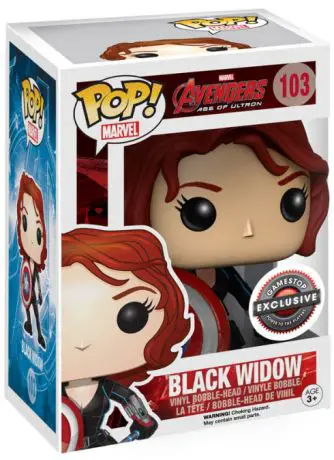Figurine pop Black Widow avec un bouclier - Avengers Age Of Ultron - 1