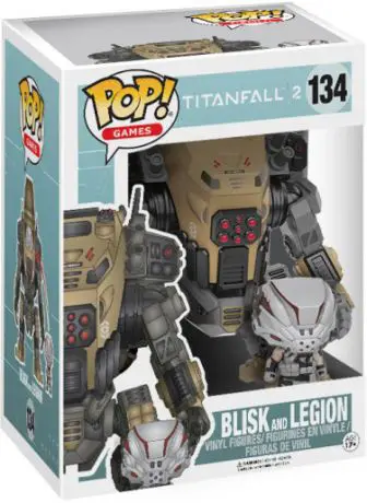 Figurine pop Blisk et Legion - 15 cm - Titanfall 2 - 1