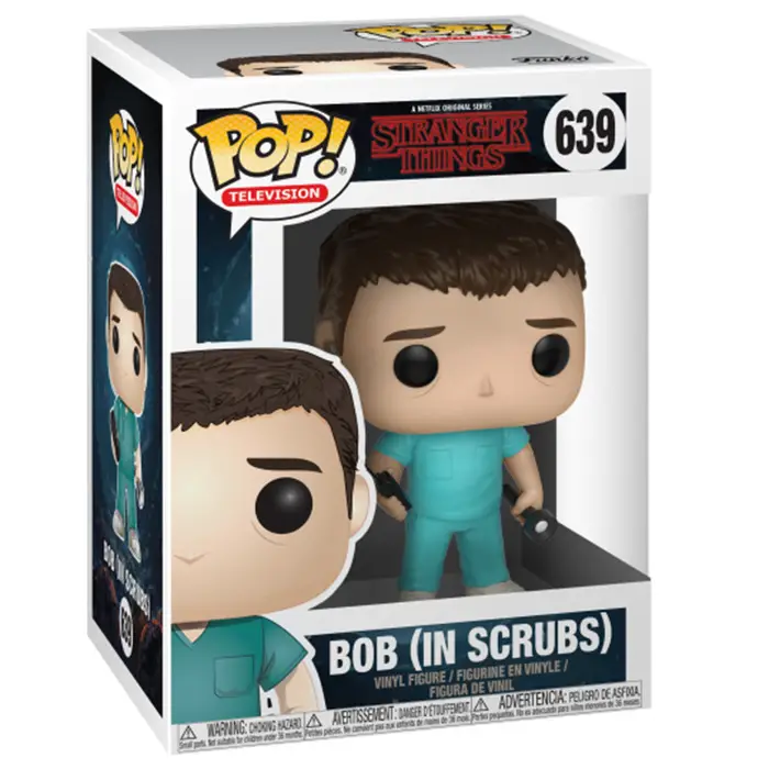 Figurine pop Bob in scrubs - Stranger Things - 2