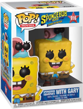 Figurine pop Bob lÉponge avec Gary - Bob l'éponge - 1
