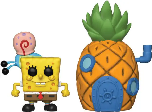 Figurine pop Bob l'Eponge avec Gary & Maison Ananas - Bob l'éponge - 2