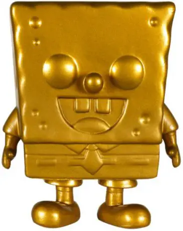 Figurine pop Bob l'Eponge Carrée- Or - Bob l'éponge - 2