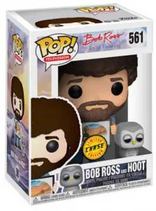 Figurine Bob Ross et Hoot – Bob Ross- #561