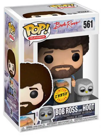 Figurine pop Bob Ross et Hoot - Bob Ross - 1
