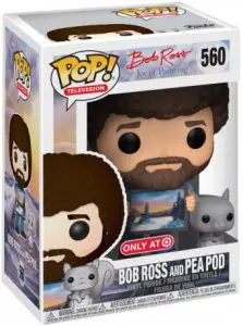 Figurine Bob Ross et Pea Pod – Bob Ross- #560