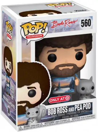 Figurine pop Bob Ross et Pea Pod - Bob Ross - 1