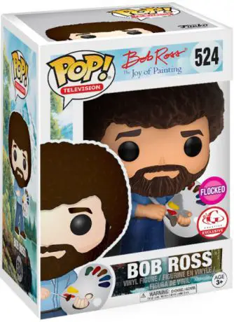 Figurine pop Bob Ross - Floqué - Bob Ross - 1