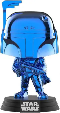 Figurine pop Boba Fett - Chromé Bleu - Star Wars : The Clone Wars - 2