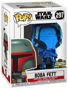 Figurine Boba Fett – Chromé Bleu – Star Wars : The Clone Wars- #297