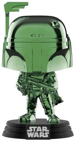 Figurine pop Boba Fett - Chromé Vert - Star Wars : The Clone Wars - 2