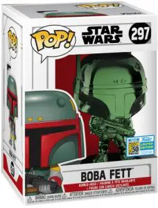 Figurine Boba Fett – Chromé Vert – Star Wars : The Clone Wars- #297