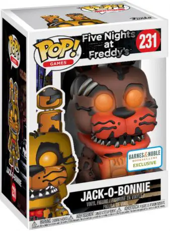 Figurine pop Bonnie Le Lapin - Brillant dans le noir - Five Nights at Freddy's - 1