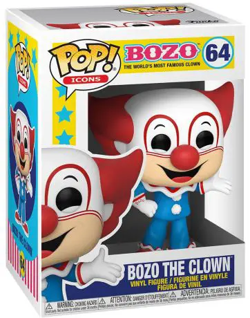 Figurine pop Bozo le Clown - Icônes de Pub - 1