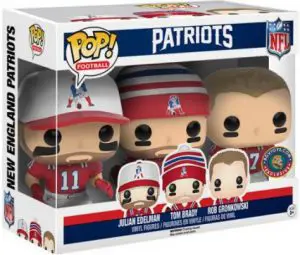 Figurine Brady, Gronk & Edelman – 3 pack – NFL