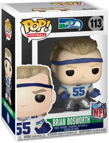 Figurine pop Brian Bosworth - Seattle Seahawks - NFL - 1