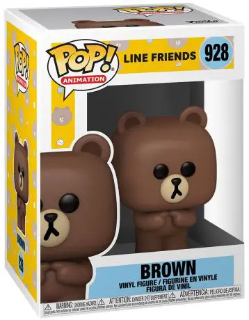Figurine pop Brown - Line Friends - 1