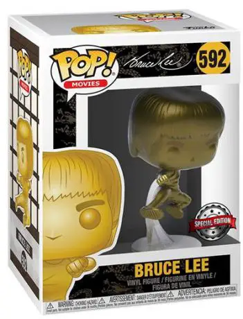 Figurine pop Bruce Lee saut or - Bruce Lee - 1