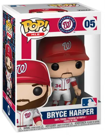 Figurine pop Bryce Harper - MLB : Ligue Majeure de Baseball - 1