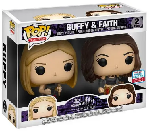 Figurine pop Buffy & Faith - 2 Pack - Buffy contre les vampires - 1