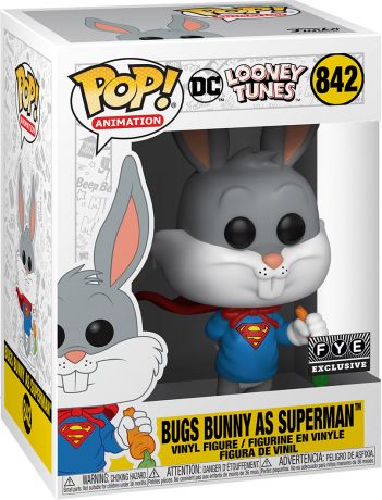 Figurine pop Bugs Bunny en Superman - Looney Tunes - 1