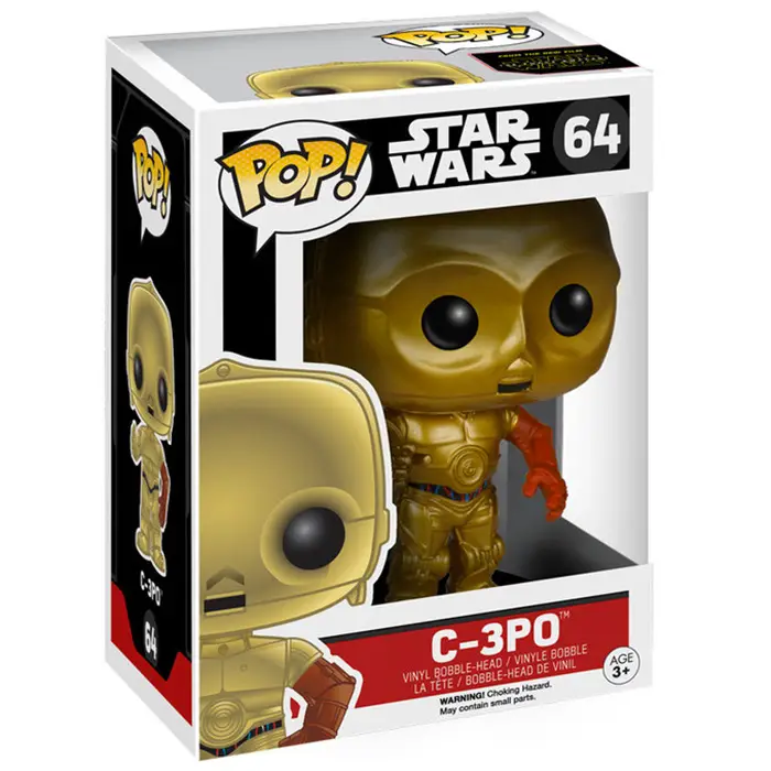 Figurine pop C-3PO Bras Rouge - Star Wars - 2