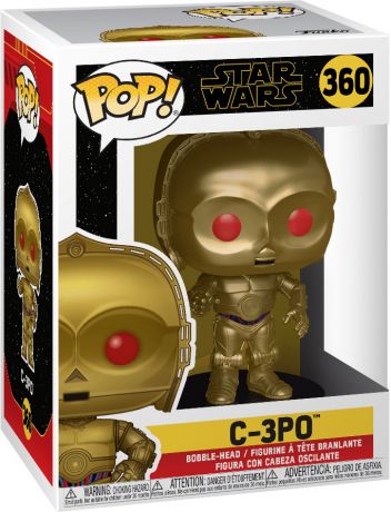 Figurine pop C-3PO - Métallique Or - Star Wars 9 : L'Ascension de Skywalker - 1