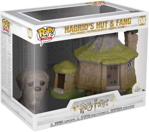 Figurine pop Cabane d'Hagrid avec Crockdur - Harry Potter - 1