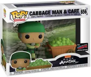 Figurine Cabbage Man & Cart – 2 pack – Avatar: le dernier maître de l’air- #656
