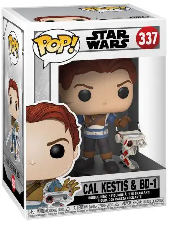 Figurine pop Cal Kestis & Bd-1 - Star Wars Jedi : Fallen Order - 1