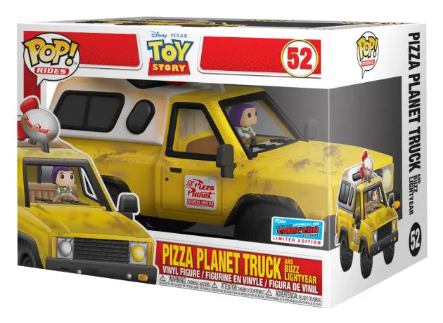 Figurine pop Camion Pizza Planet avec Buzz l'Eclair - Toy Story - 1