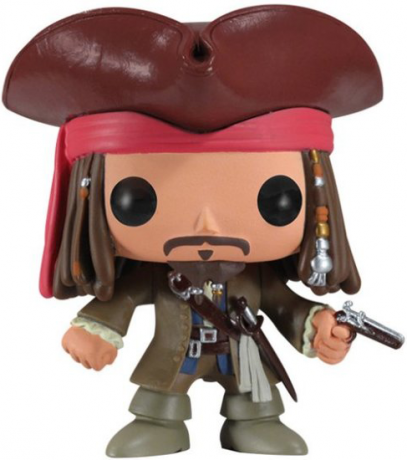 Figurine pop Capitaine Jack Sparrow - Disney premières éditions - 2