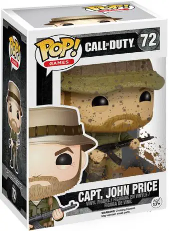 Figurine pop Capitaine John Price - Éclaboussures de Boue - Call of Duty - 1