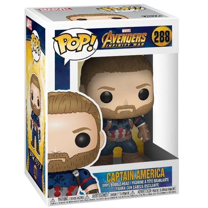 Figurine pop Captain America - Avengers Infinity War - 2