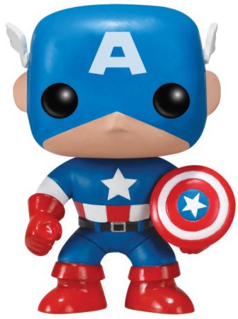 Figurine pop Captain America - Marvel Comics - 2