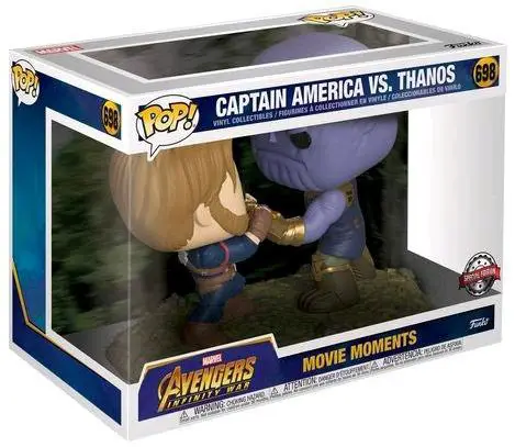 Figurine pop Captain America contre Thanos - Avengers Infinity War - 1