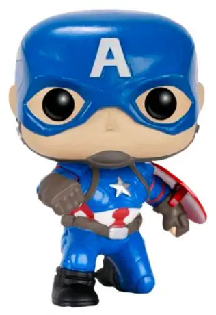Figurine pop Captain America - En Action - Captain America : Civil War - 2
