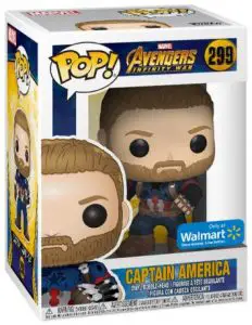 Figurine Captain America – En Action – Avengers Infinity War- #299