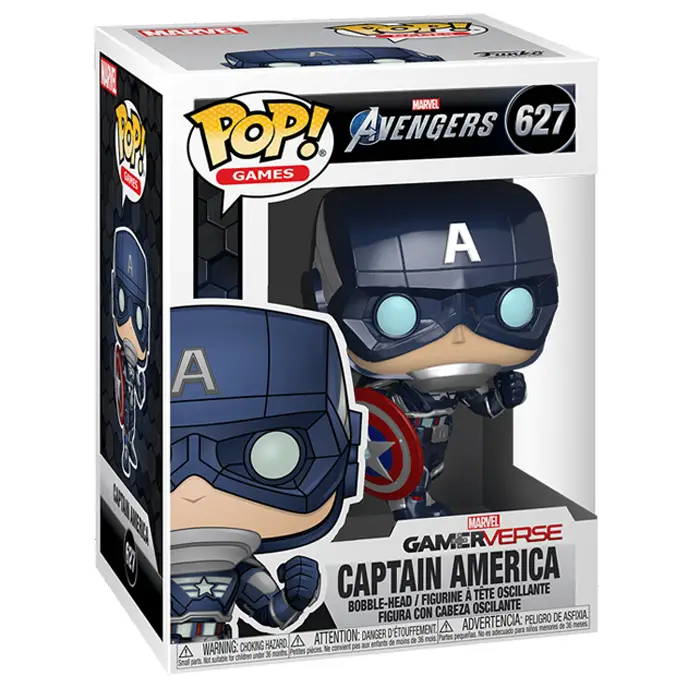 Figurine pop Captain America Gamerverse - Avengers video game - 2