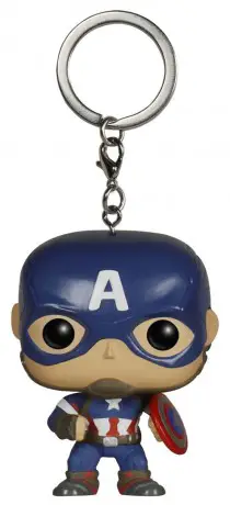 Figurine pop Captain America - Porte-clés - Avengers Age Of Ultron - 2