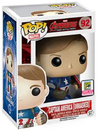 Figurine pop Captain America - Sans Casque - Avengers Age Of Ultron - 1