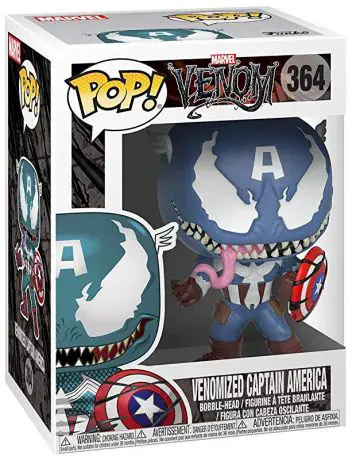 Figurine pop Captain America Venomisé - Venom - 1