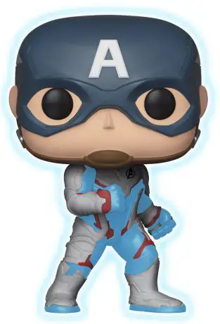 Figurine pop Captain American - Brillant dans le noir - Avengers Endgame - 2