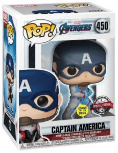 Figurine Captain American – Brillant dans le noir – Avengers Endgame- #450