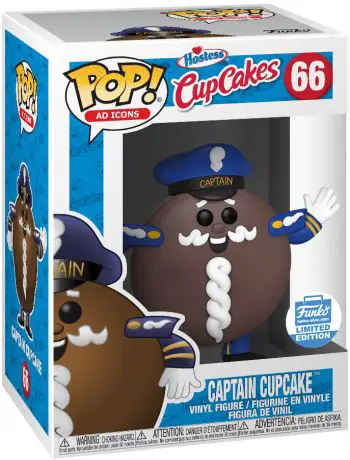 Figurine pop Captain Cupcake - Icônes de Pub - 1