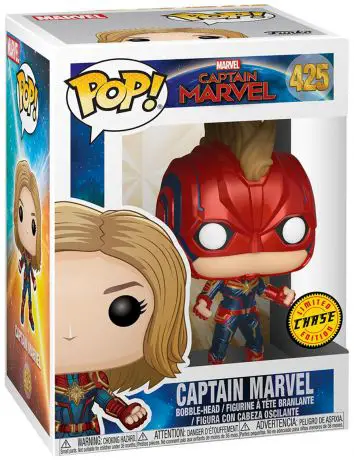 Figurine pop Captain Marvel avec casque - Captain Marvel - 1