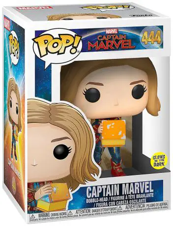 Figurine pop Captain Marvel avec Tesseract - Captain Marvel - 1