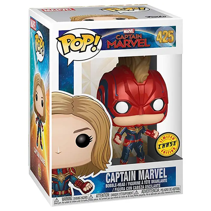 Figurine pop Captain Marvel chase - Captain Marvel - 2