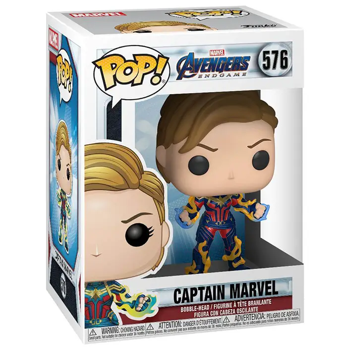 Figurine pop Captain Marvel Endgame - Avengers Endgame - 2