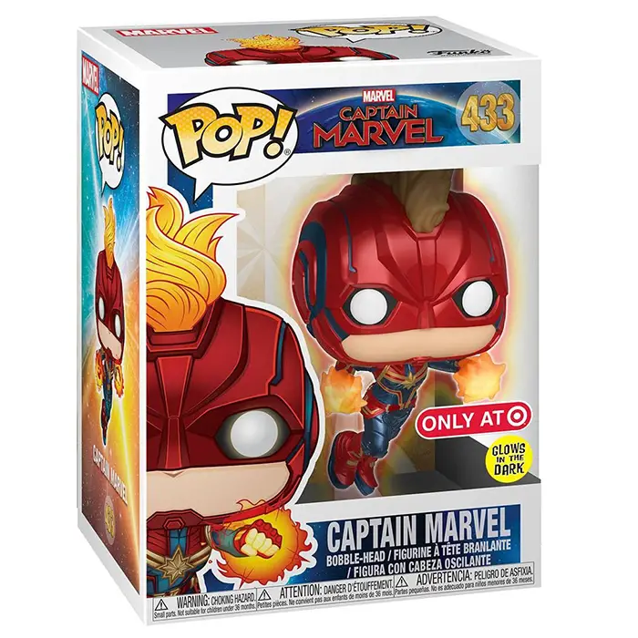 Figurine pop Captain Marvel flying - Captain Marvel - 2