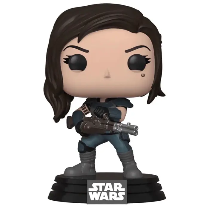 Figurine pop Cara Dune with Heavy Blaster - Star Wars The Mandalorian - 1